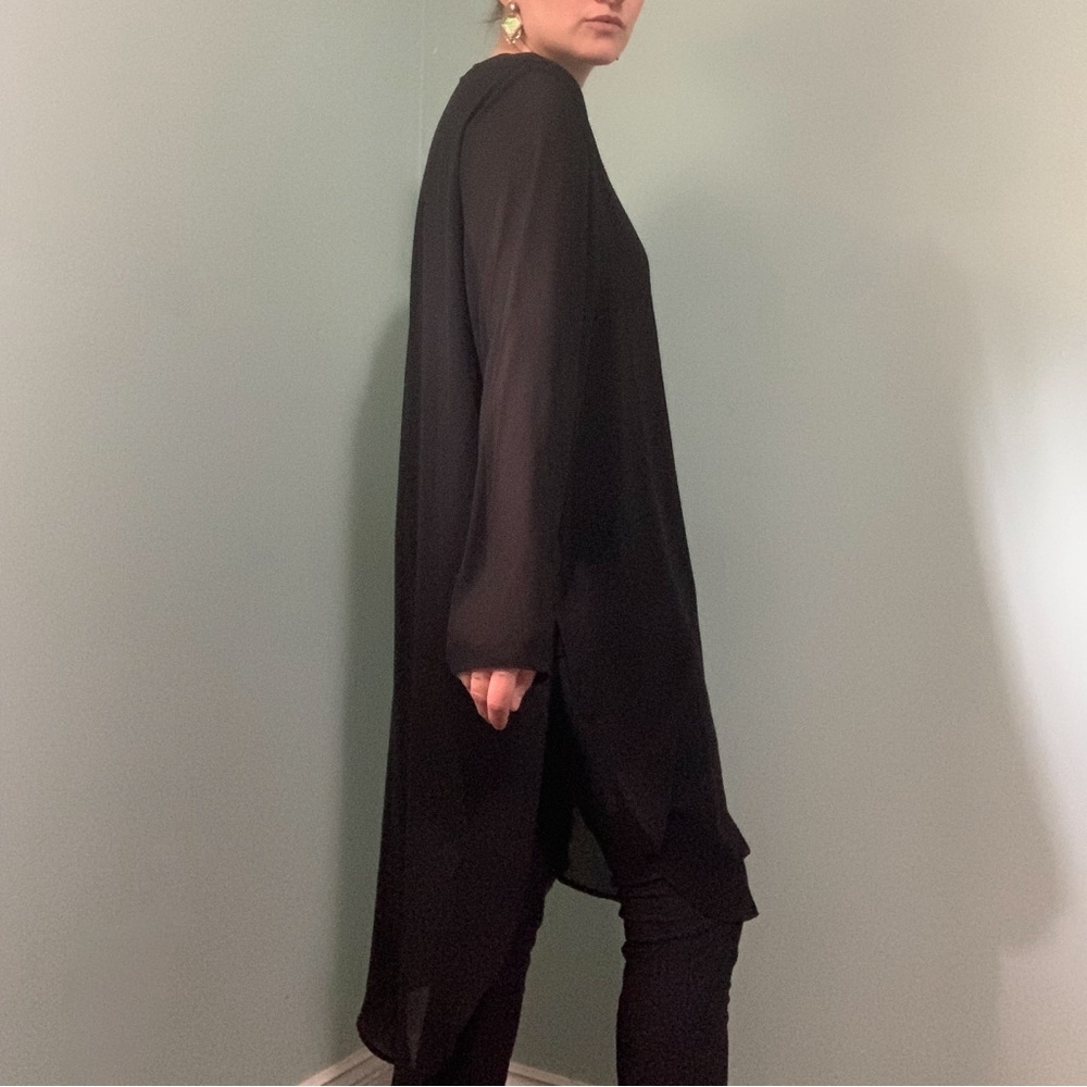 ✨FINAL PRICE✨ GRACE HILL semi sheer tunic top
